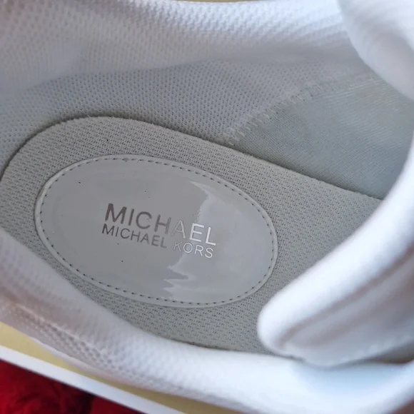 Michael Kors Zuma Trainer Leather - Optic White - Picture 9 of 12